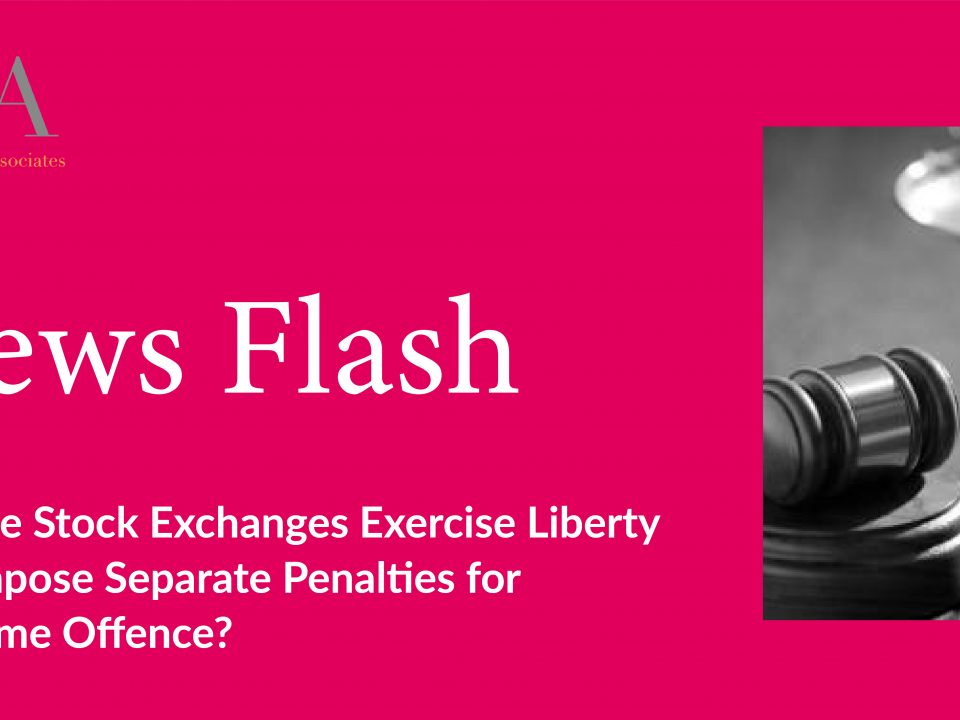 Can the Stock Exchanges Exercise Liberty and Impose Separate Penalties for the Same Offence?